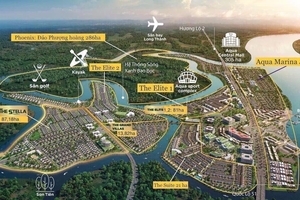 Tập đoàn Gland cần bán khu căn hộ The Suite của dự án Aqua Ctity, Novaland