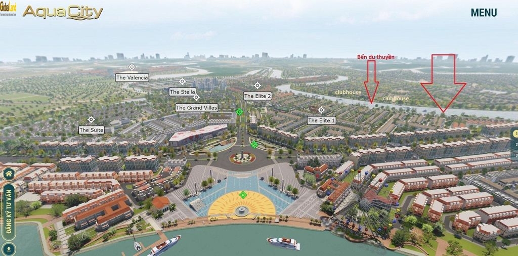 Tập đoàn Gland cần bán khu căn hộ The Suite của dự án Aqua Ctity, Novaland