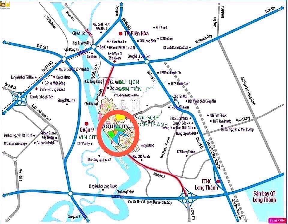 Tập đoàn Gland cần bán khu căn hộ The Suite của dự án Aqua Ctity, Novaland