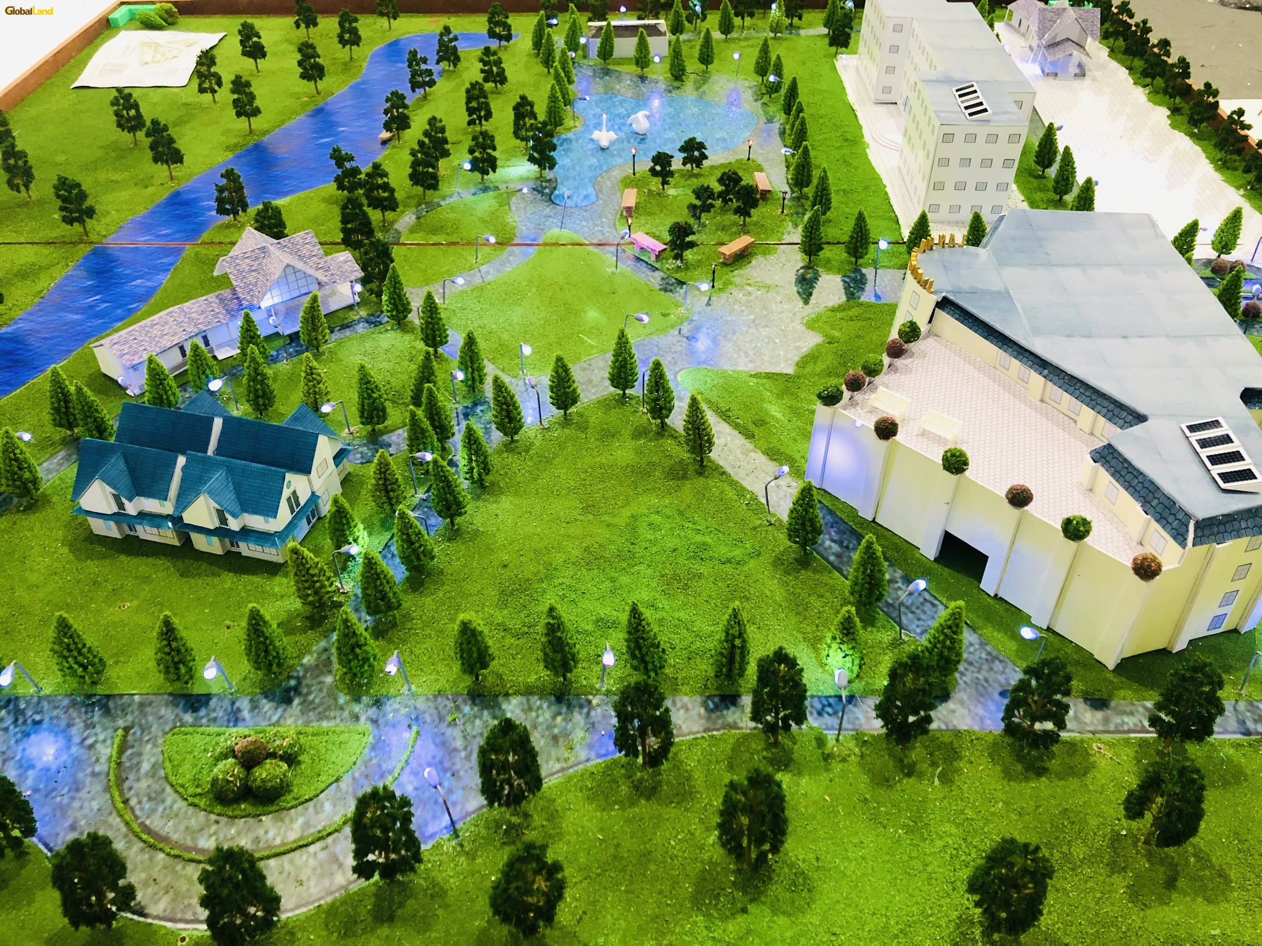 Sa bàn dự án bệnh viện đa khoa Lan Hà