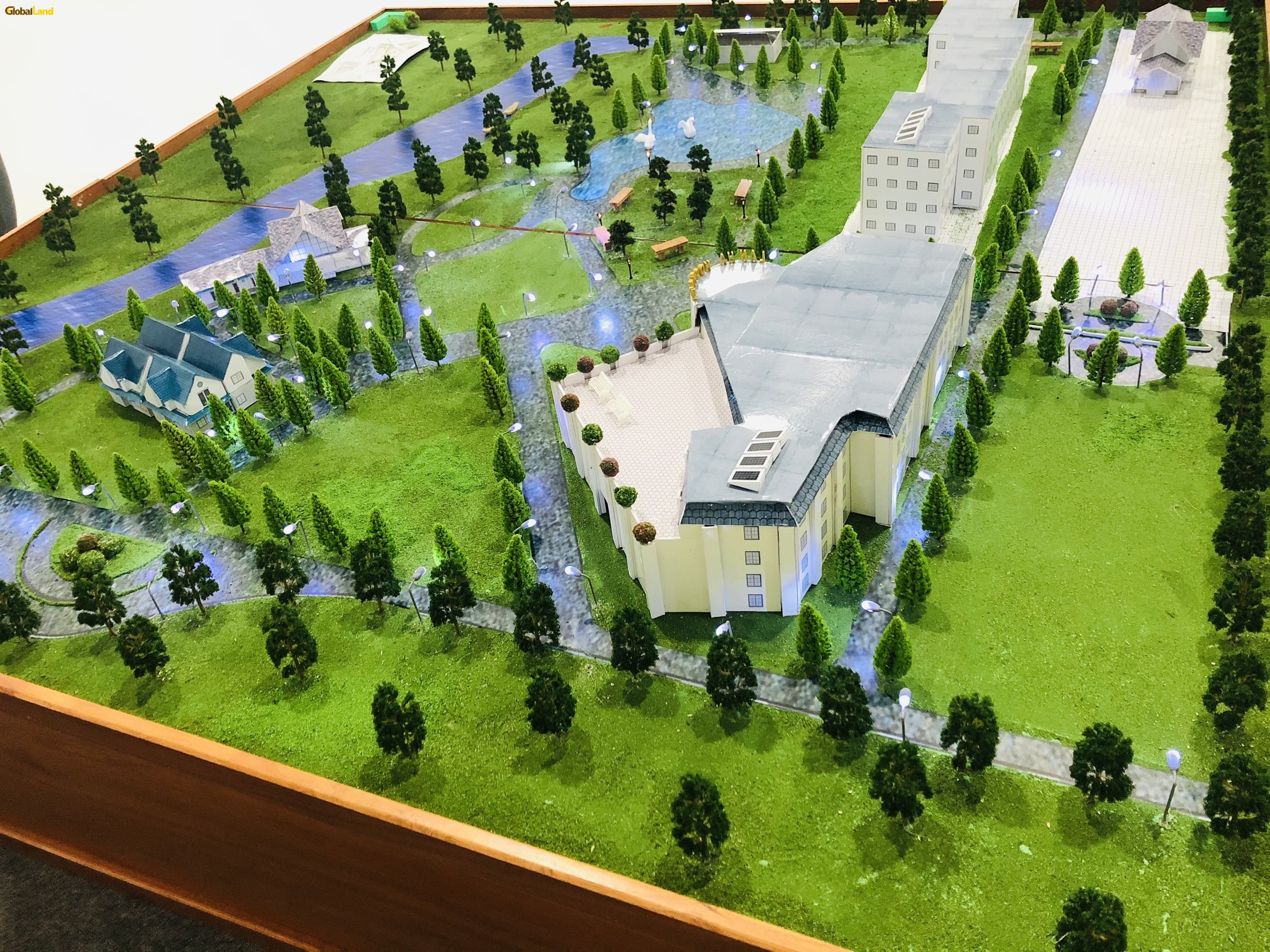 Sa bàn dự án bệnh viện đa khoa Lan Hà