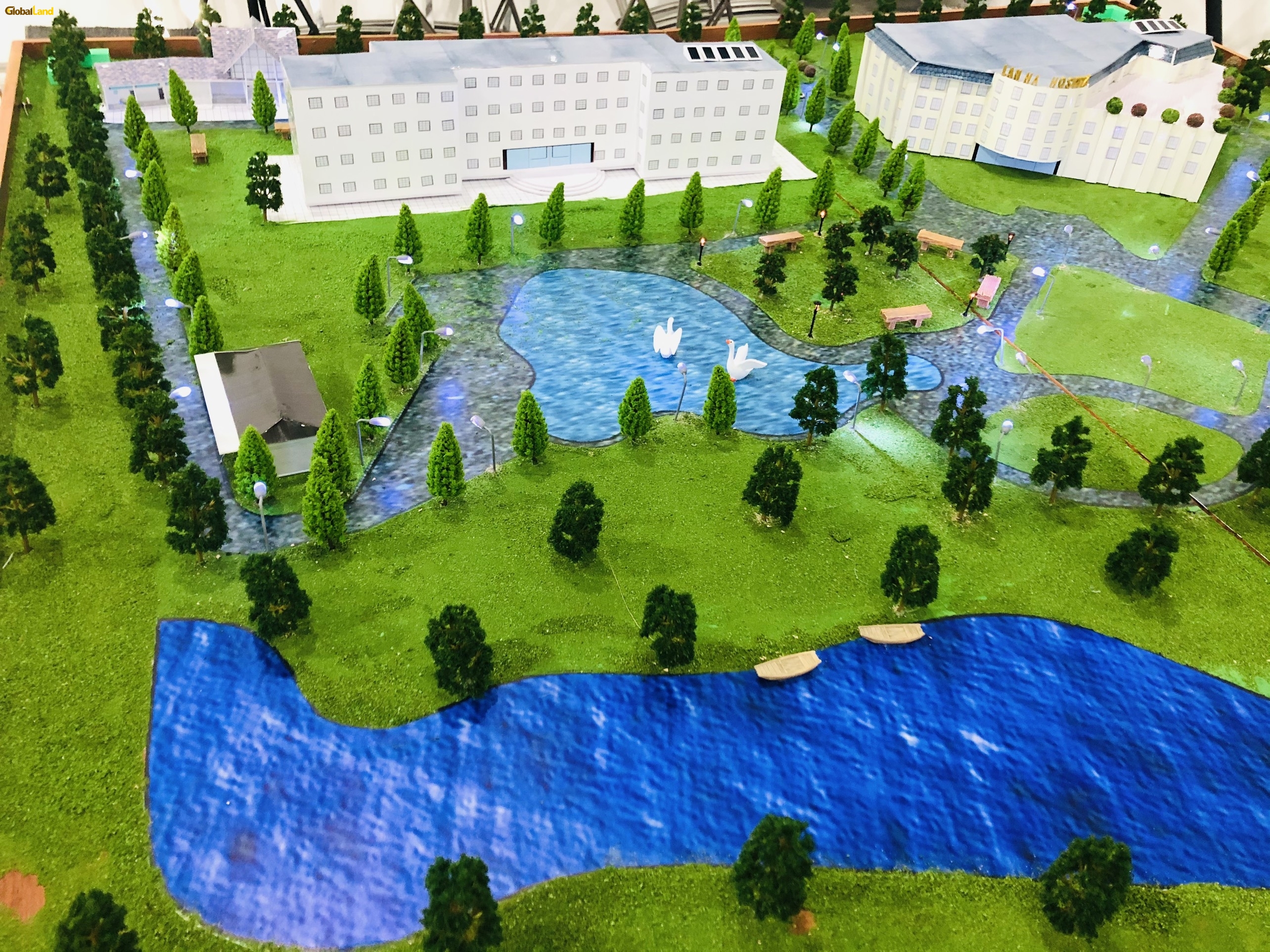 Sa bàn dự án bệnh viện đa khoa Lan Hà