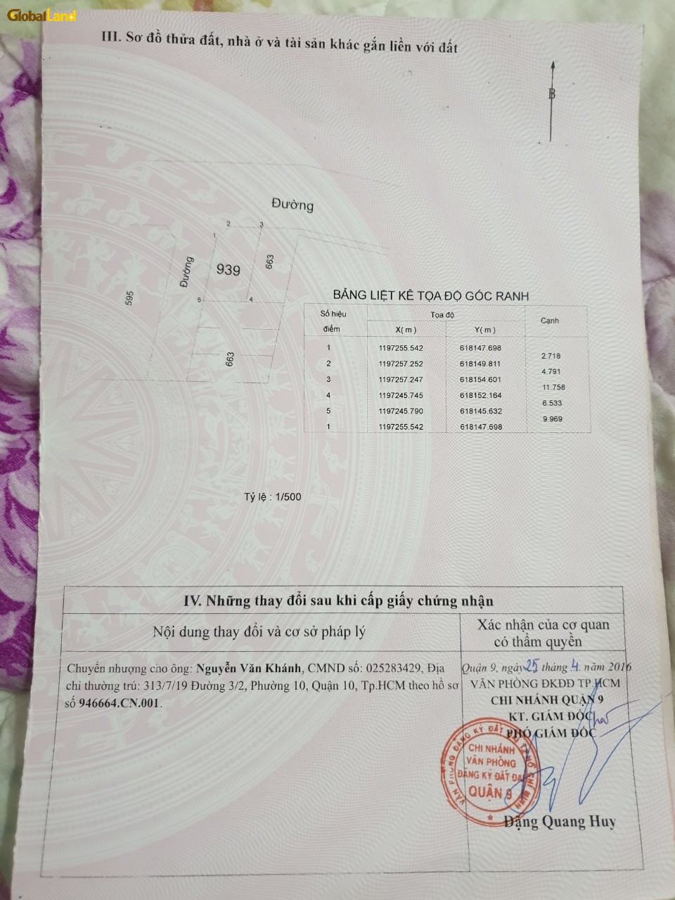 Tập đoàn Gland cần bán dự án đất quận 9